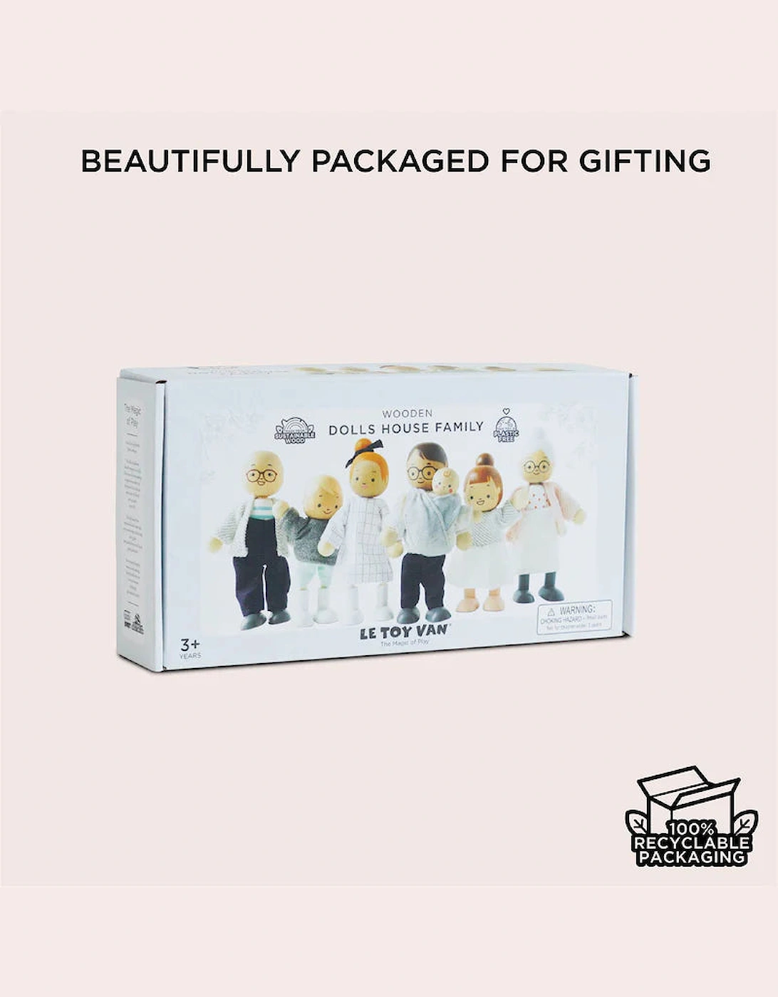 Le Toy Van Wooden Dolls House Family