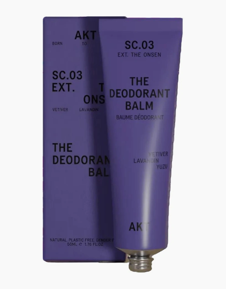 AKT London The Deodorant Balm Vetiver, Lavandin, Citrus
