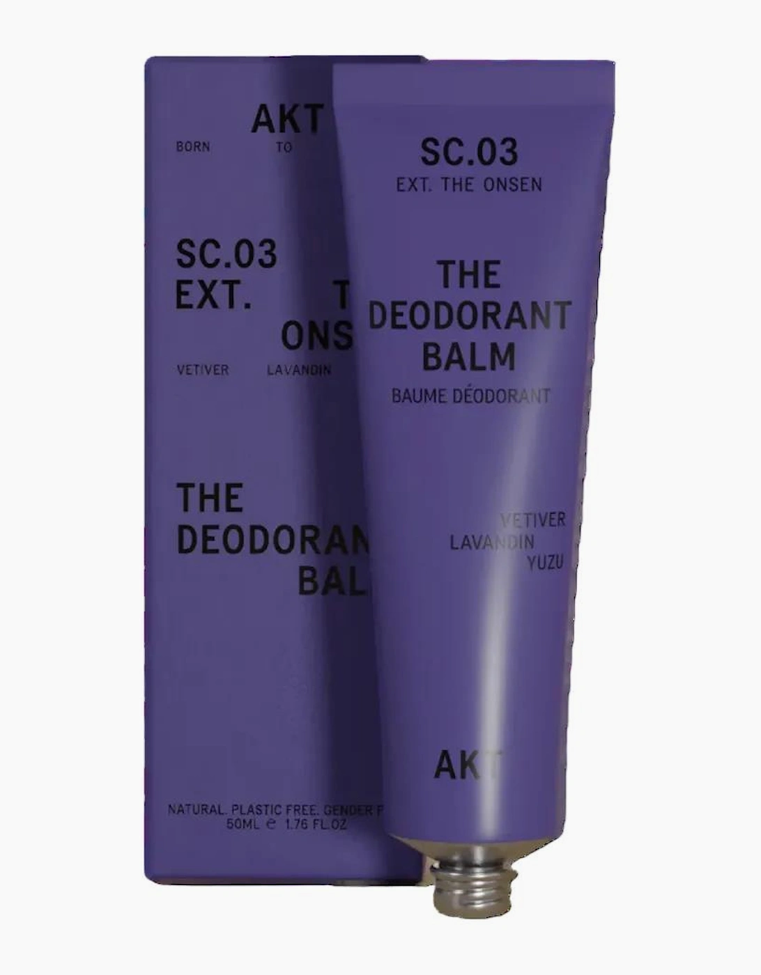 AKT London The Deodorant Balm Vetiver, Lavandin, Citrus