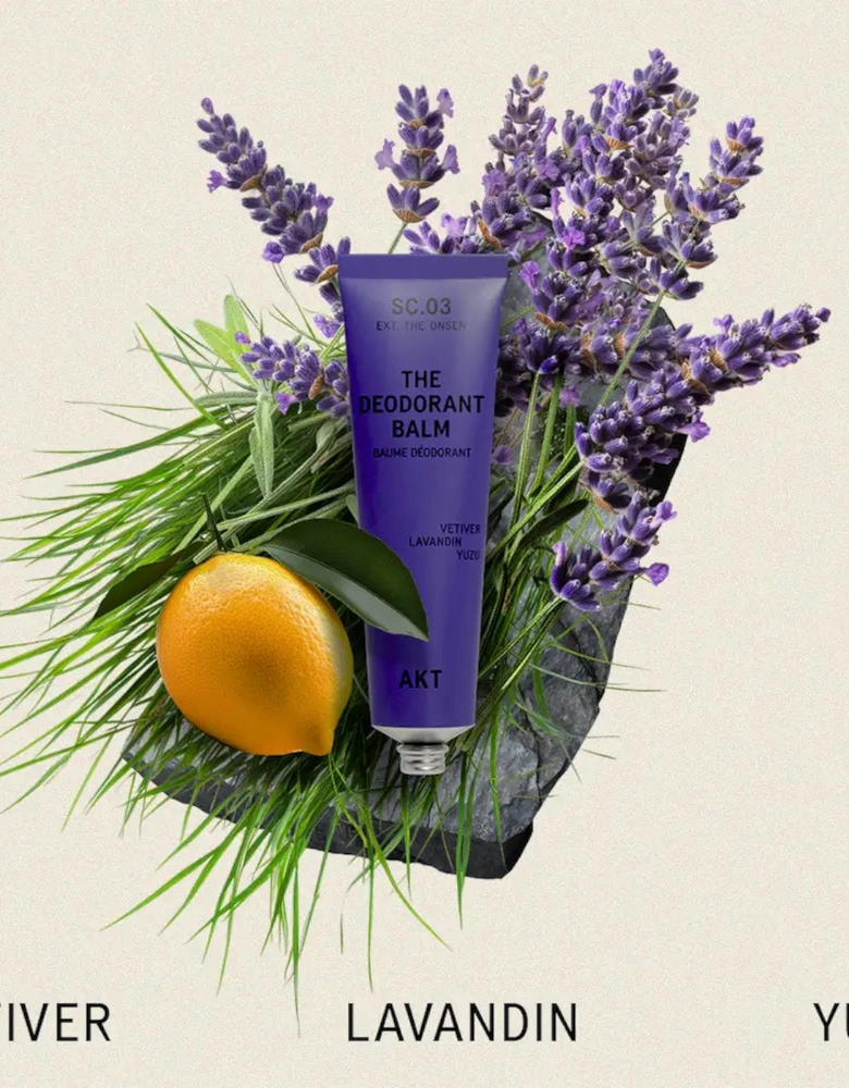 AKT London The Deodorant Balm Vetiver, Lavandin, Citrus