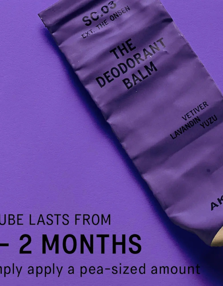 AKT London The Deodorant Balm Vetiver, Lavandin, Citrus