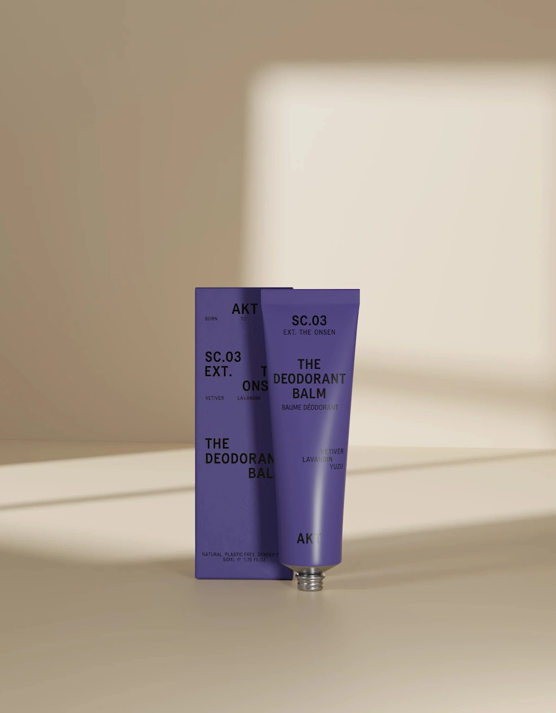 AKT London The Deodorant Balm Vetiver, Lavandin, Citrus