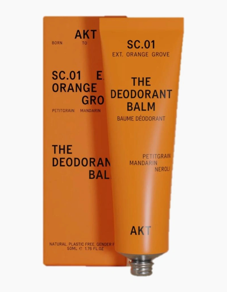 AKT London The Deodorant Balm Petitgrain, Mandarin, Neroli