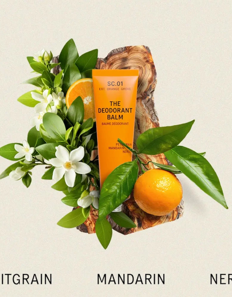 AKT London The Deodorant Balm Petitgrain, Mandarin, Neroli