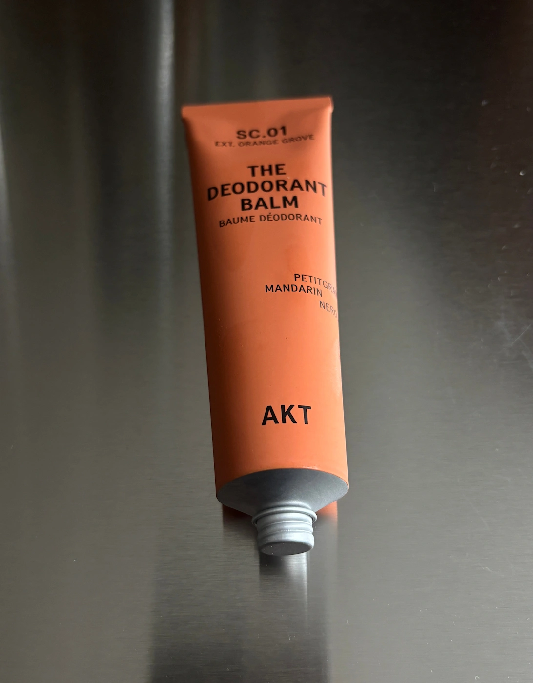 AKT London The Deodorant Balm Petitgrain, Mandarin, Neroli