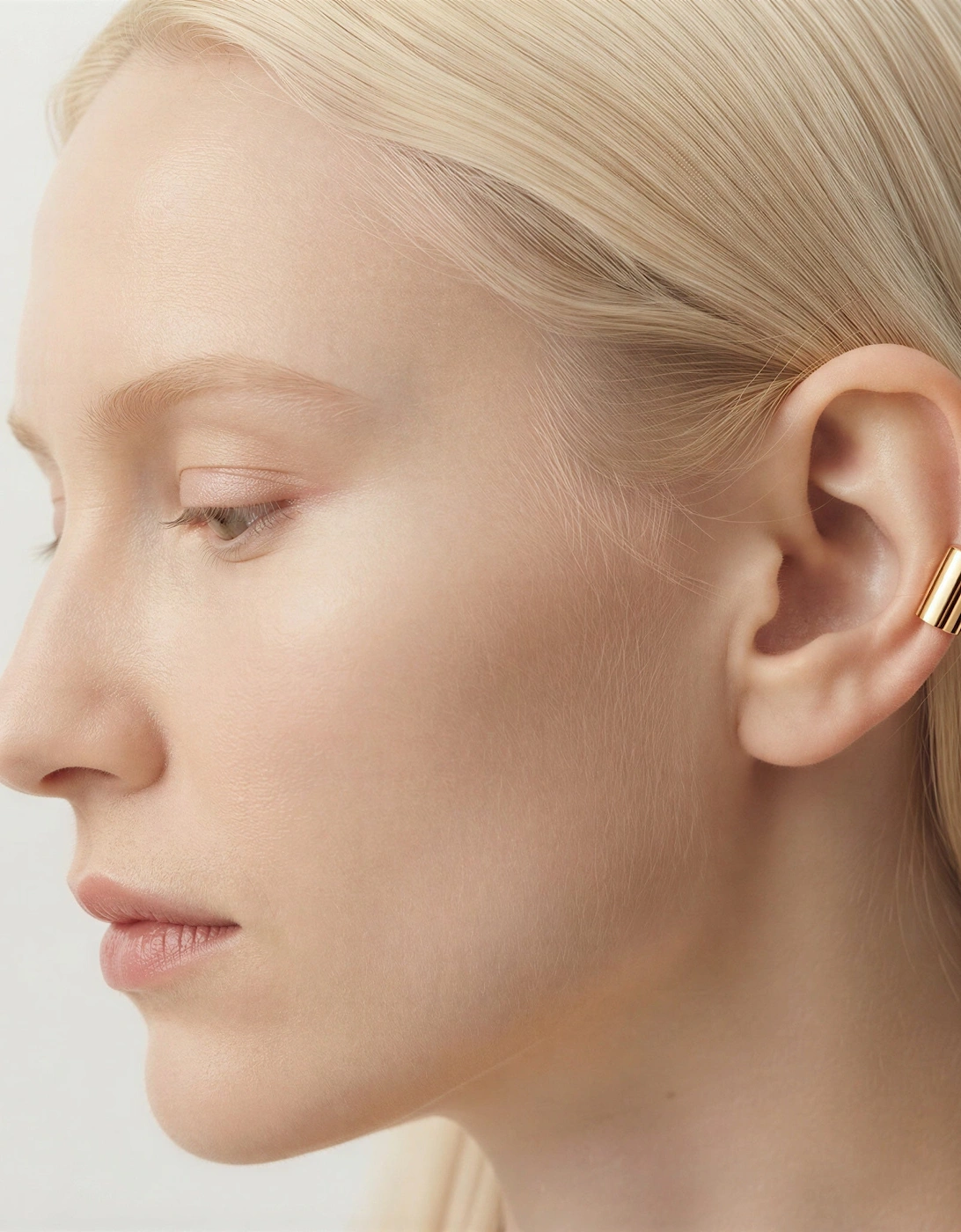 Gold Cuff Earring One Piece