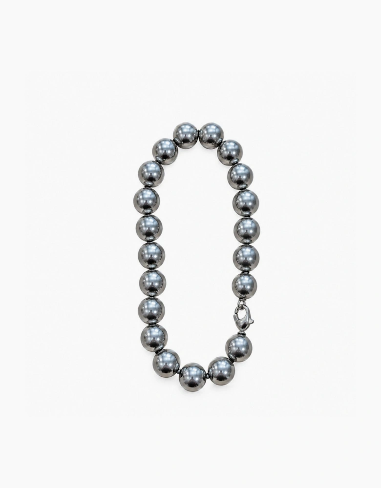 Sterling Silver Bead Bracelet