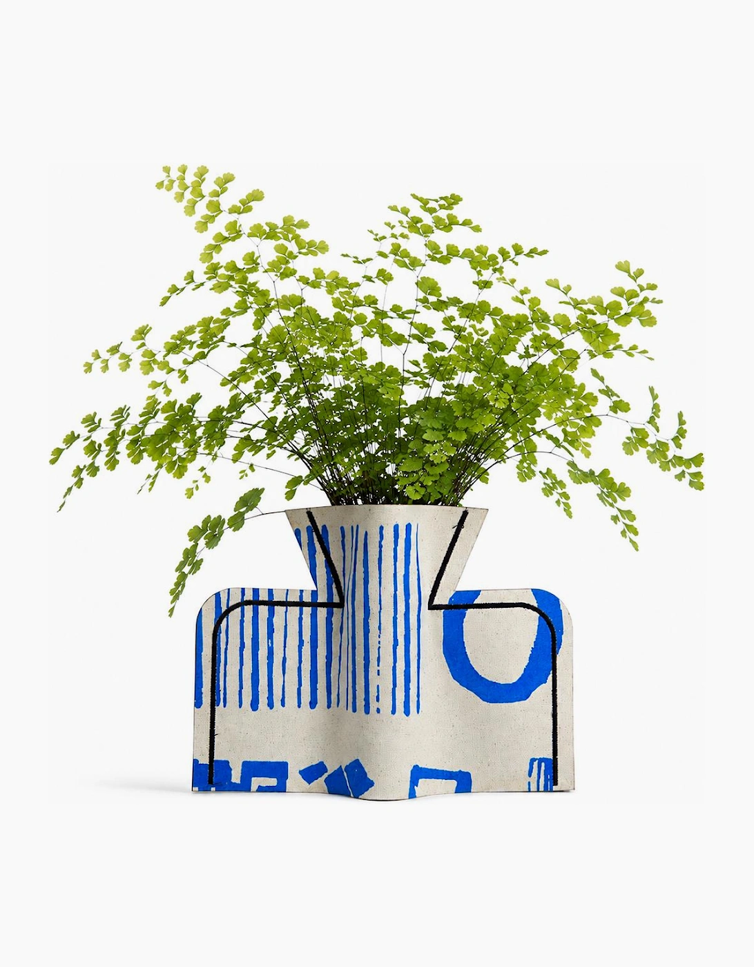 M2P Athens Bowl Vase Blue Black