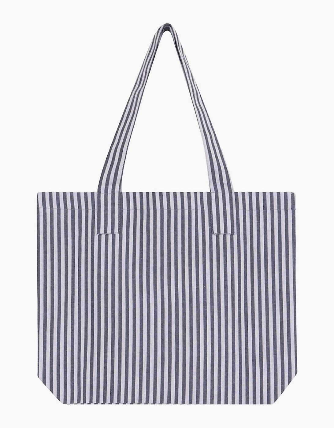Blue White Cotton Tote Bag