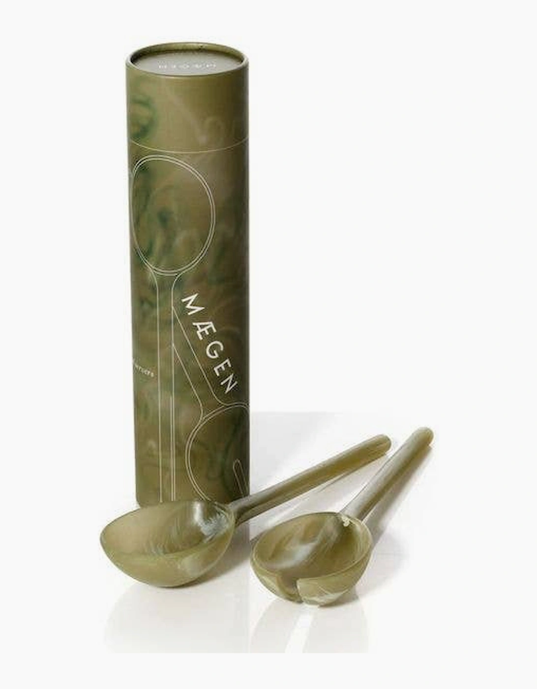 MÆGEN Salad Servers Olive
