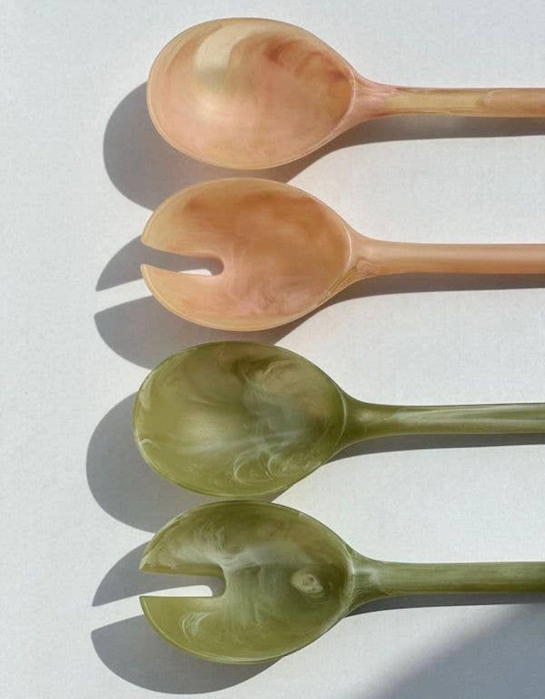 MÆGEN Salad Servers Olive
