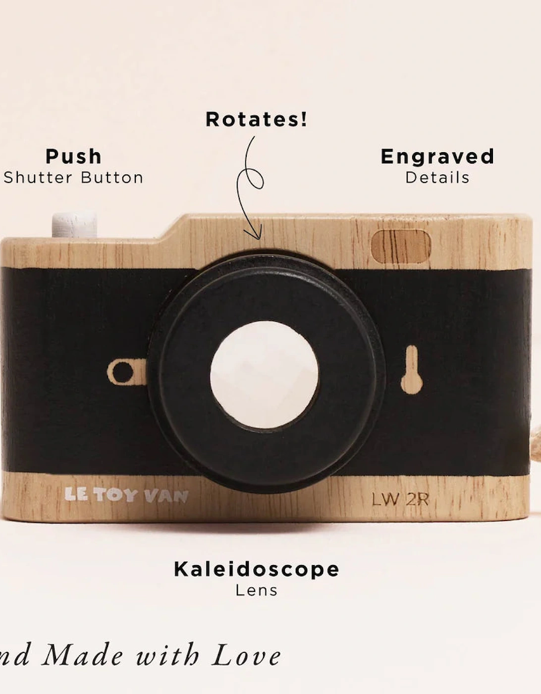 Le Toy Van Wooden Retro Camera