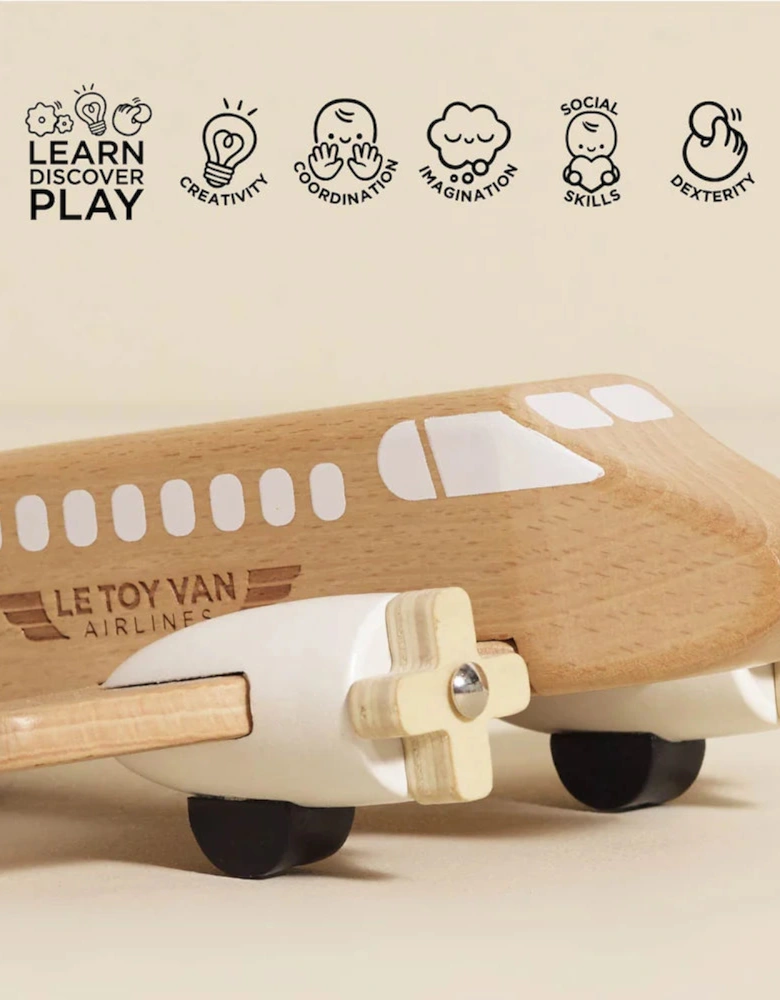 Le Toy Van Wooden Toy Plane