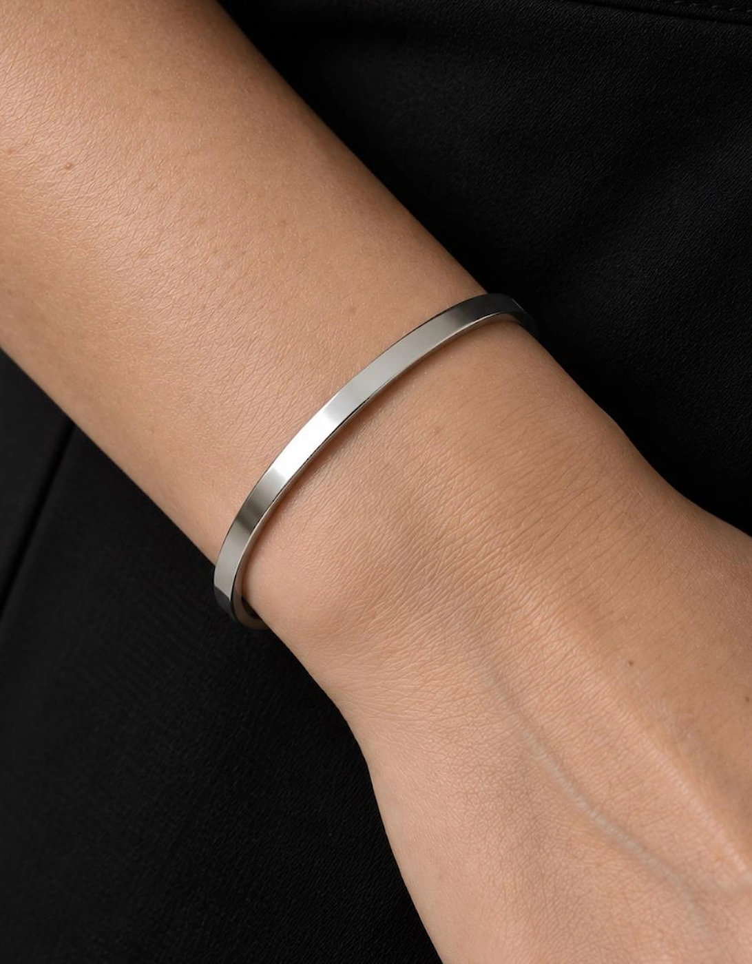 Sterling Silver Clasp Bracelet