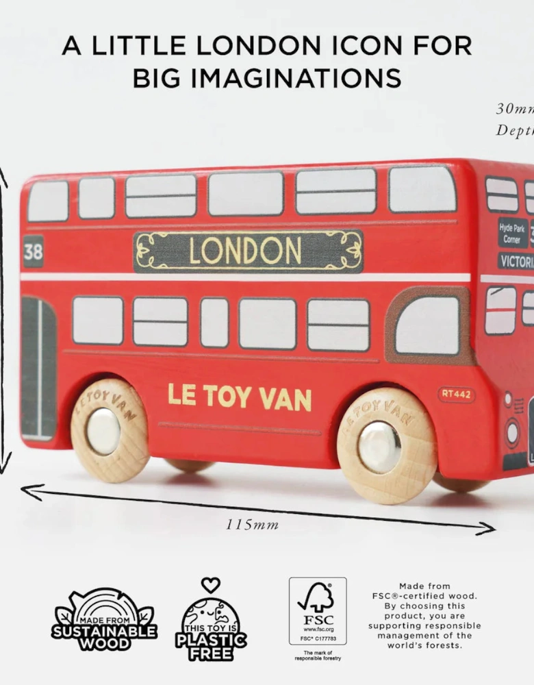 Le Toy Van Mini London Bus