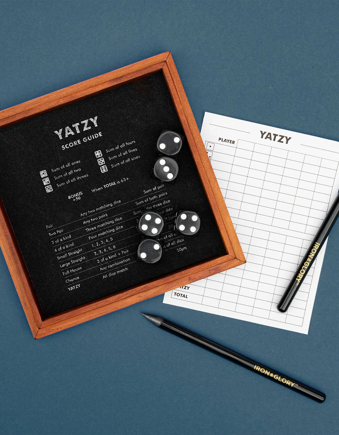 Yatzy Wooden Game