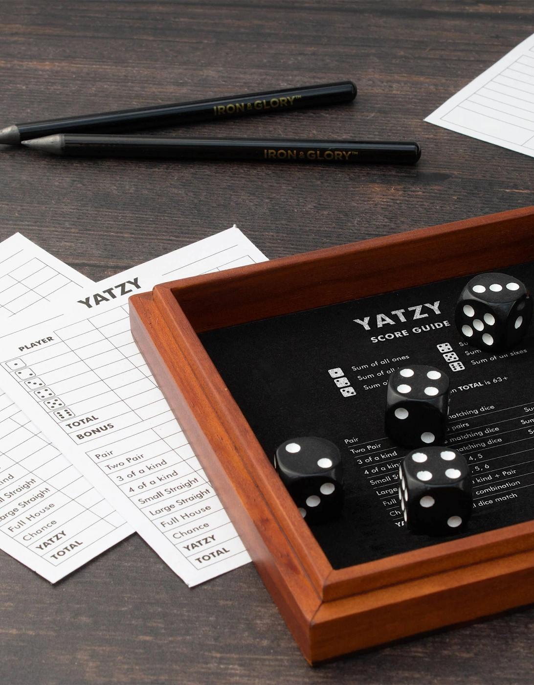 Yatzy Wooden Game