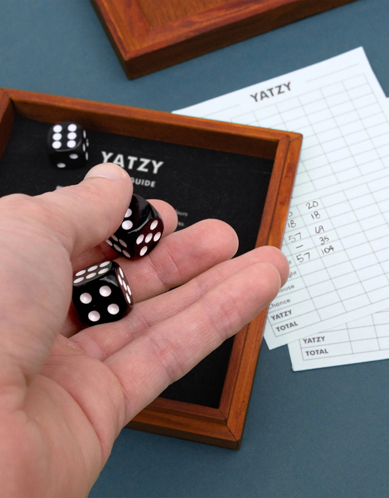 Yatzy Wooden Game