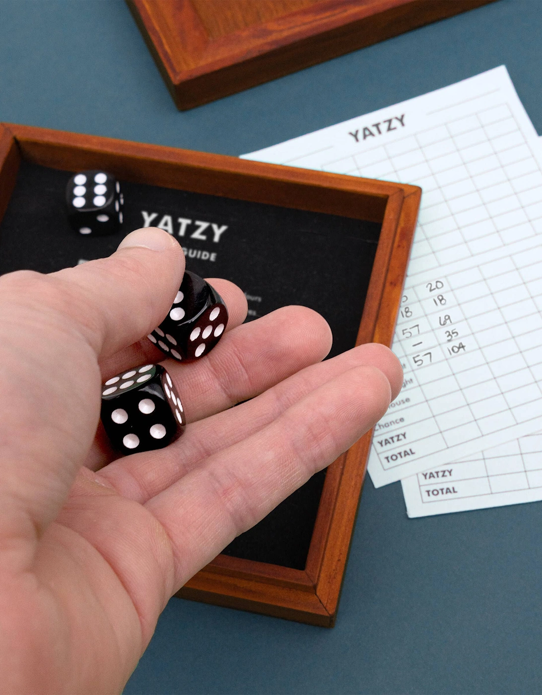 Yatzy Wooden Game