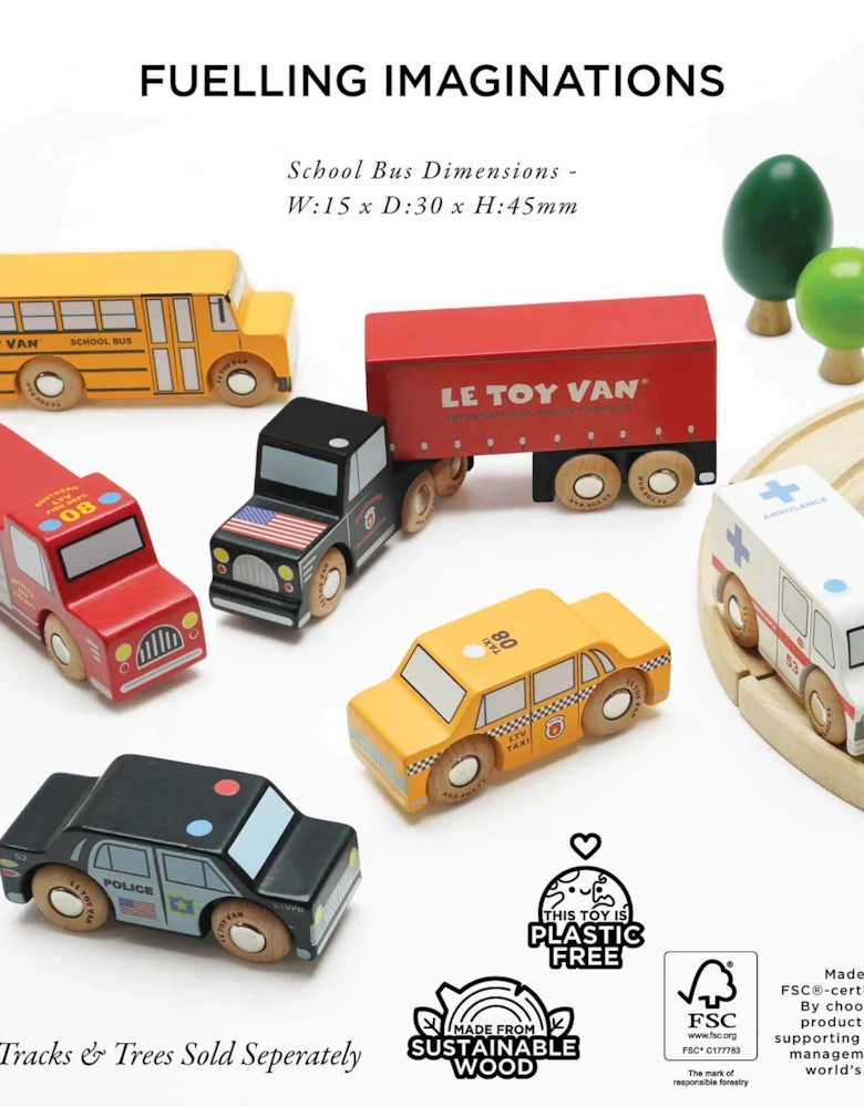 Le Toy Van American Toy Car Set