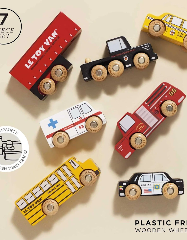 Le Toy Van American Toy Car Set