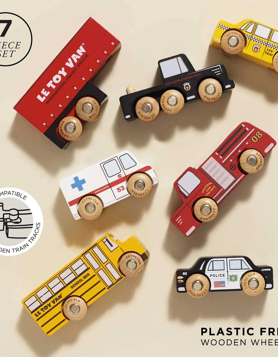 Le Toy Van American Toy Car Set