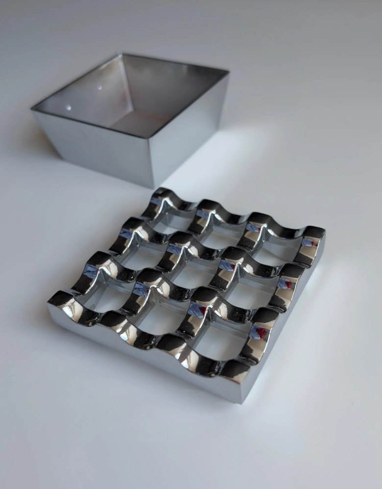 Ripple Silver Ashtray