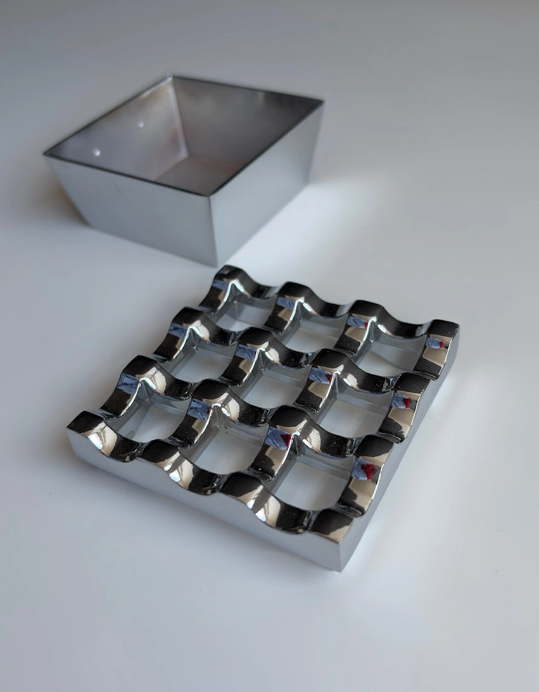 Ripple Silver Ashtray