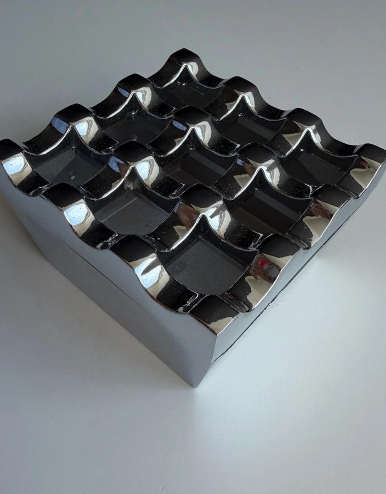 Ripple Silver Ashtray