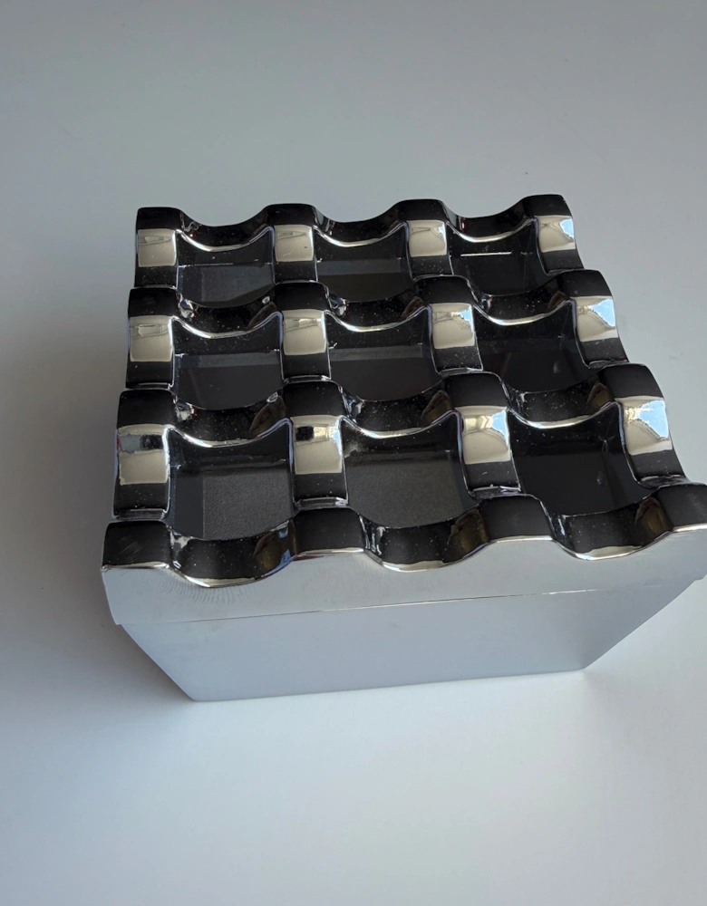 Ripple Silver Ashtray