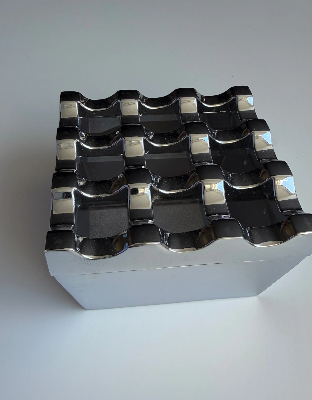 Ripple Silver Ashtray