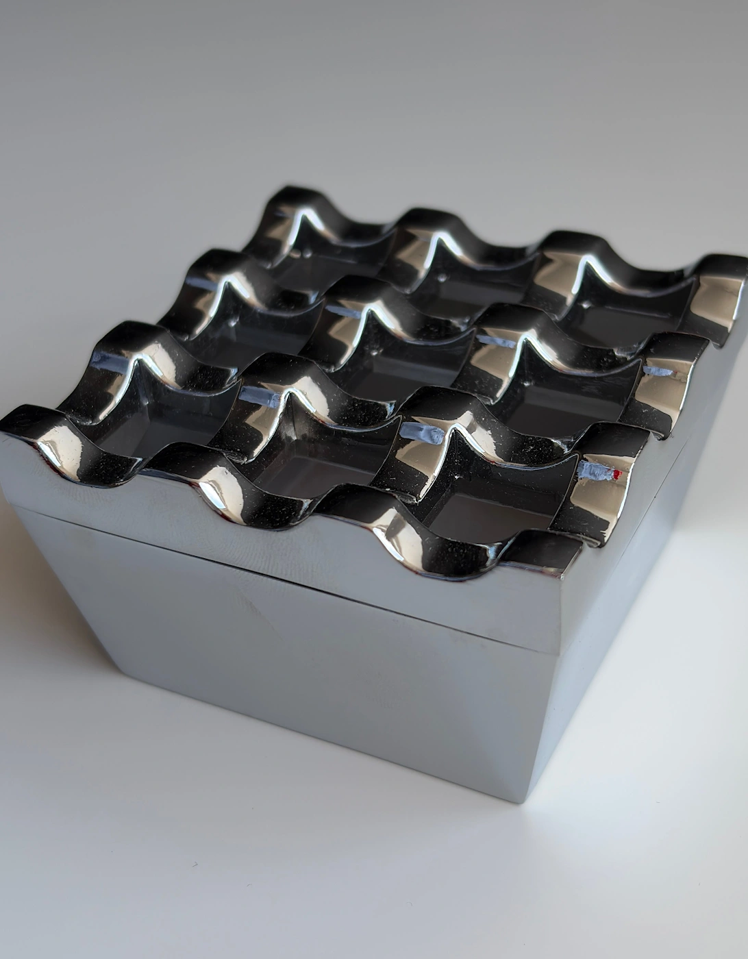 Ripple Silver Ashtray