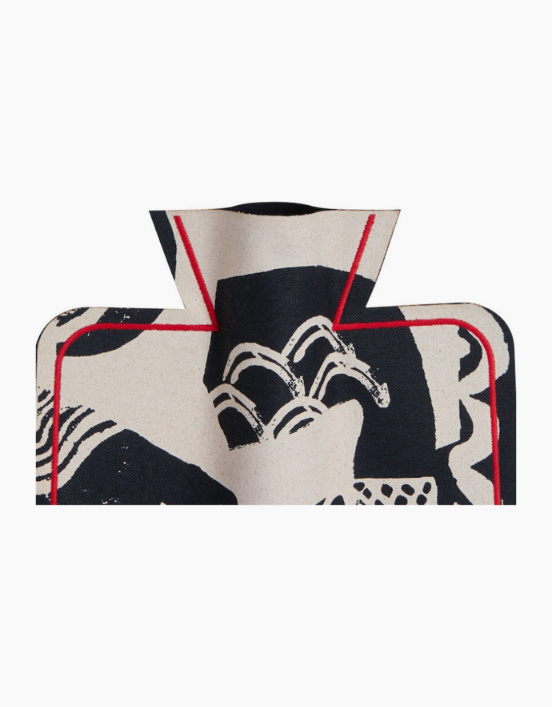 M2P Milos Bowl Large Vase Black Red