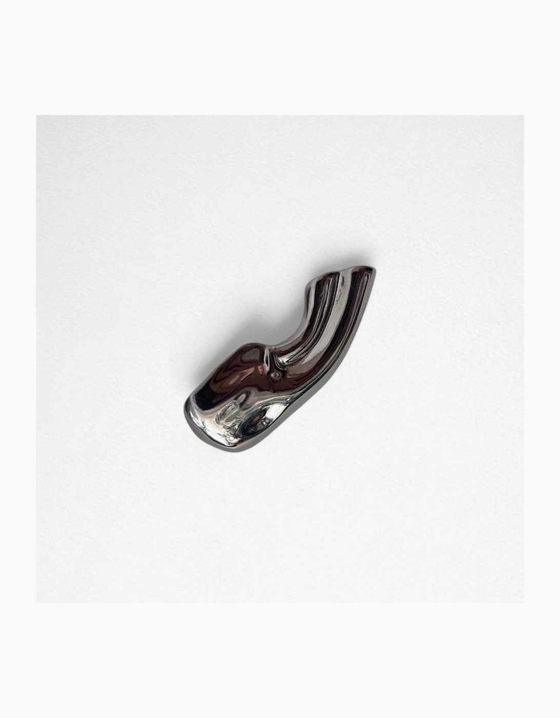 Silver Earlobe Cuff Earring One piece