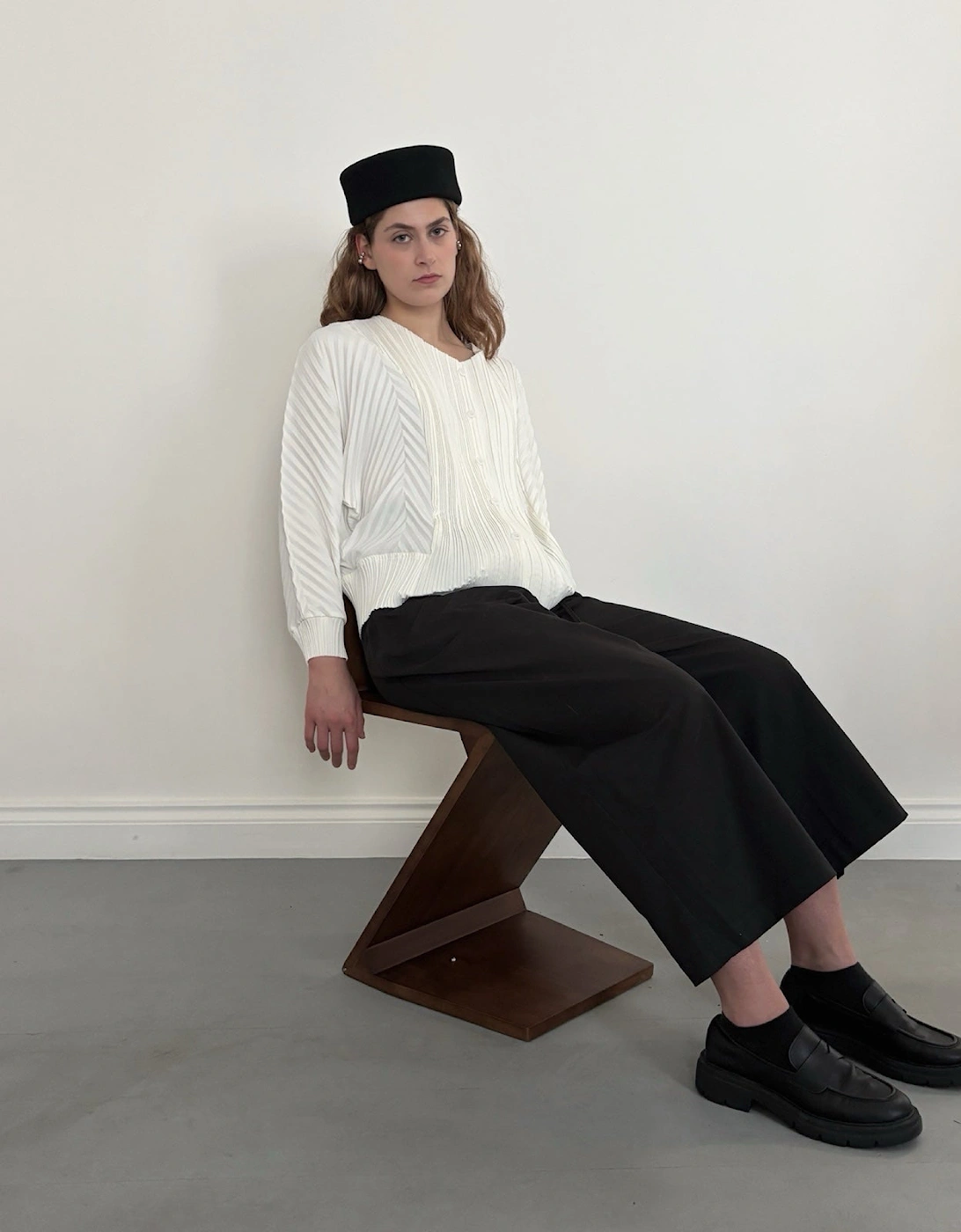 Black Culottes With Wrap Detail