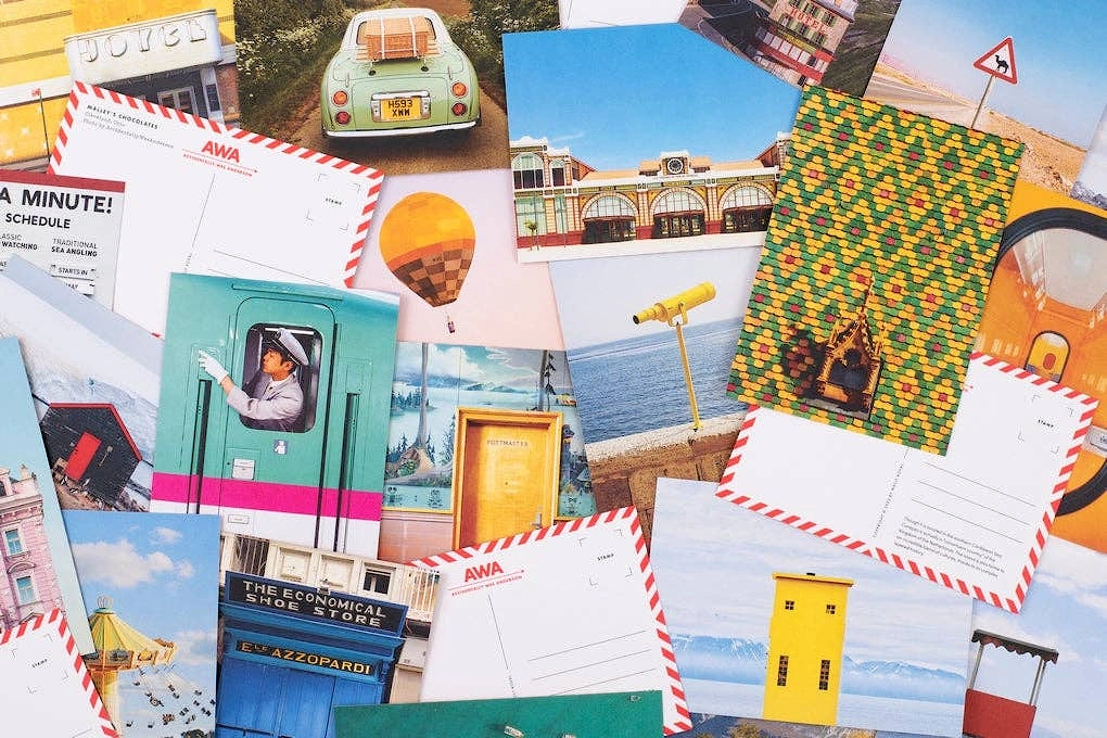 Accidentally Wes Anderson Postcards