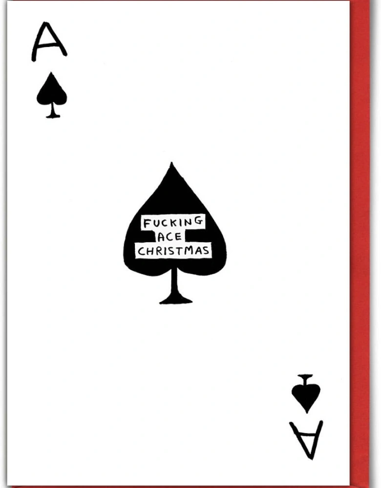 David Shrigley Fucking Ace Christmas Card