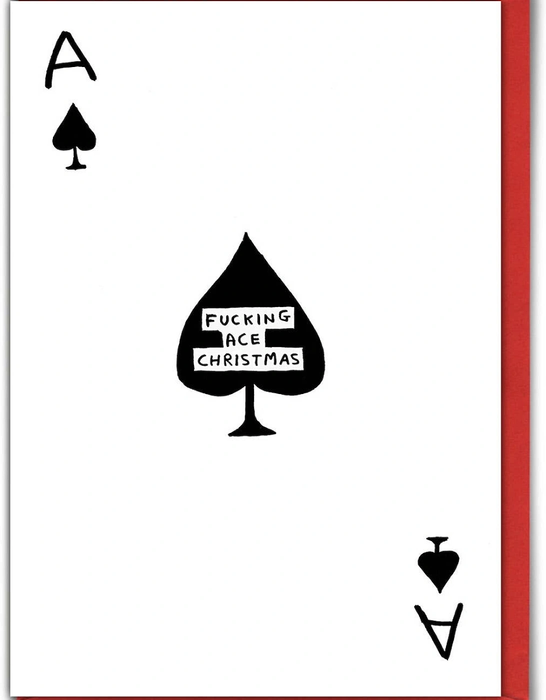 David Shrigley Fucking Ace Christmas Card