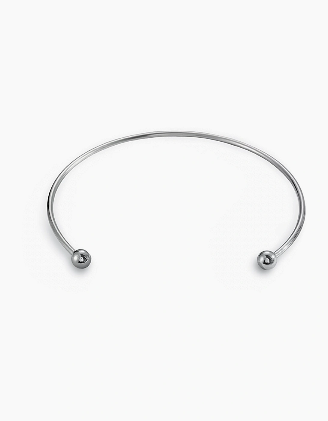 Solid Open Chocker Ball Necklace