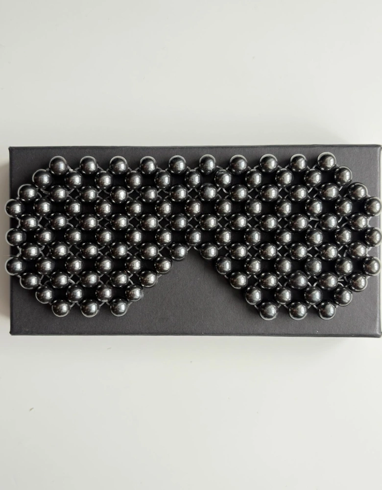 Metal Beaded Eye Mask