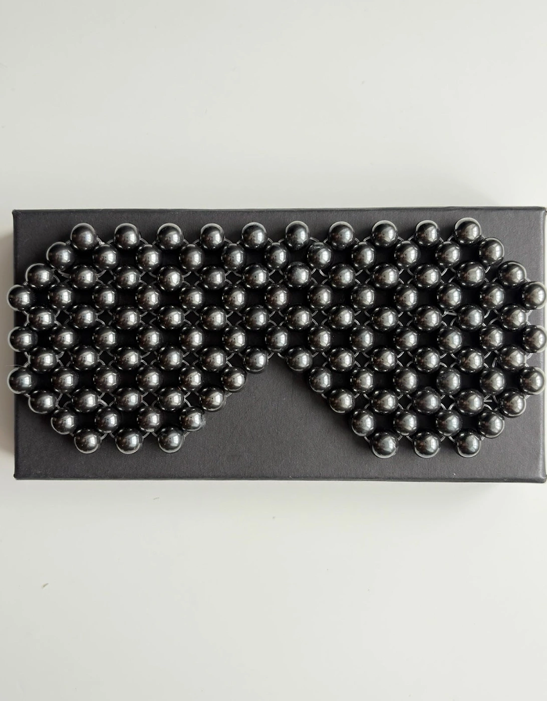 Metal Beaded Eye Mask