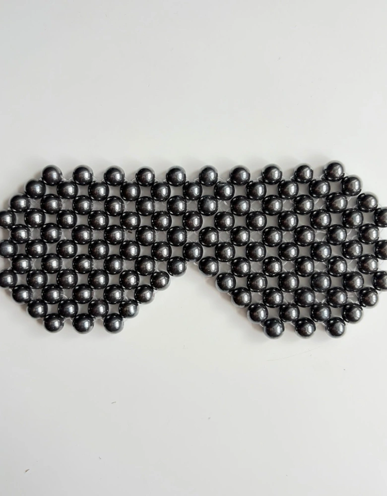 Metal Beaded Eye Mask