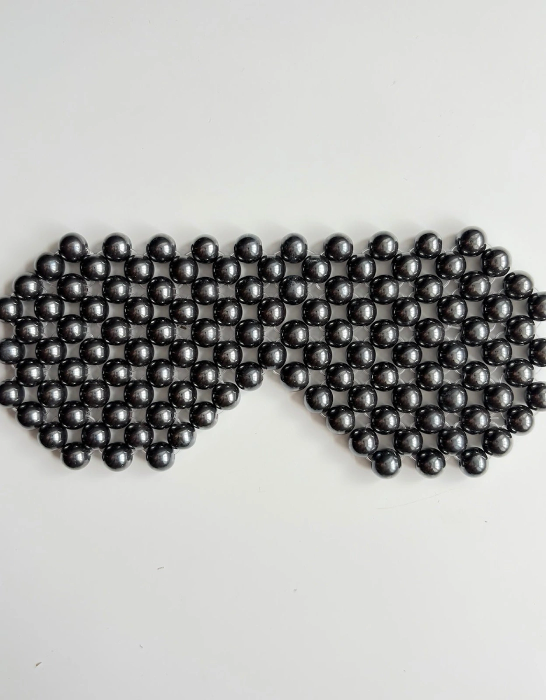 Metal Beaded Eye Mask