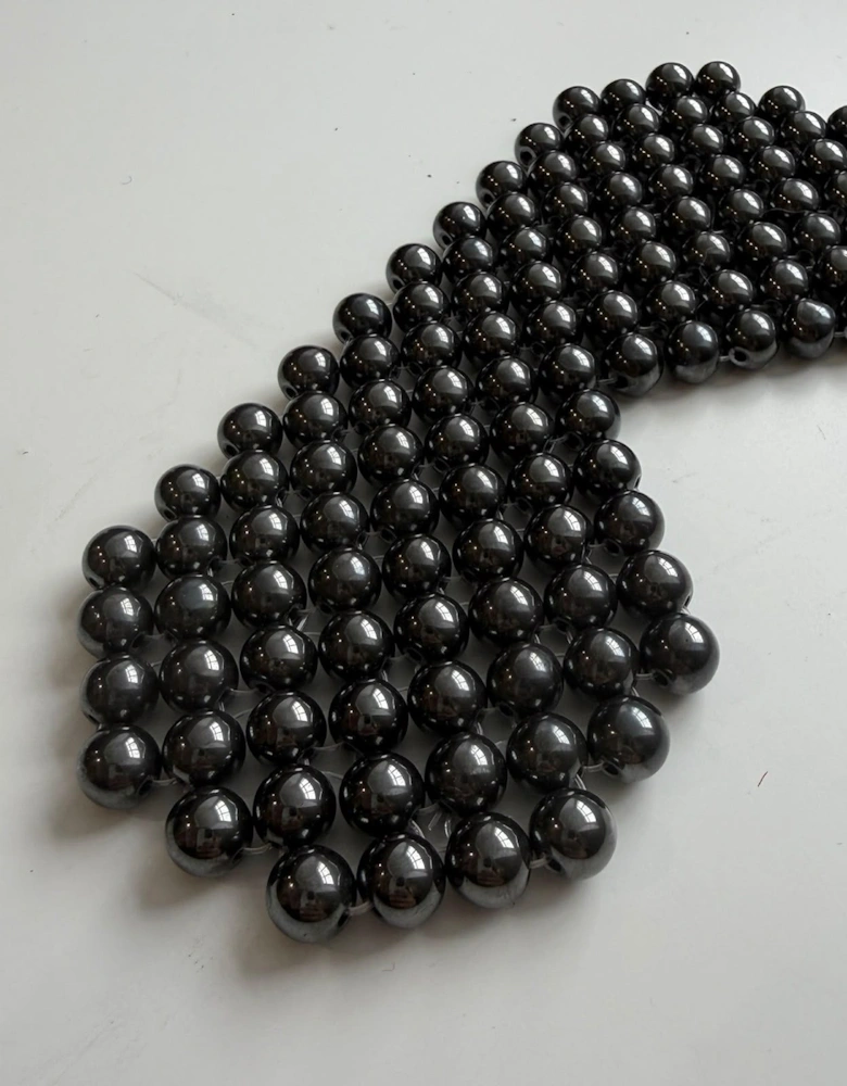 Metal Beaded Eye Mask