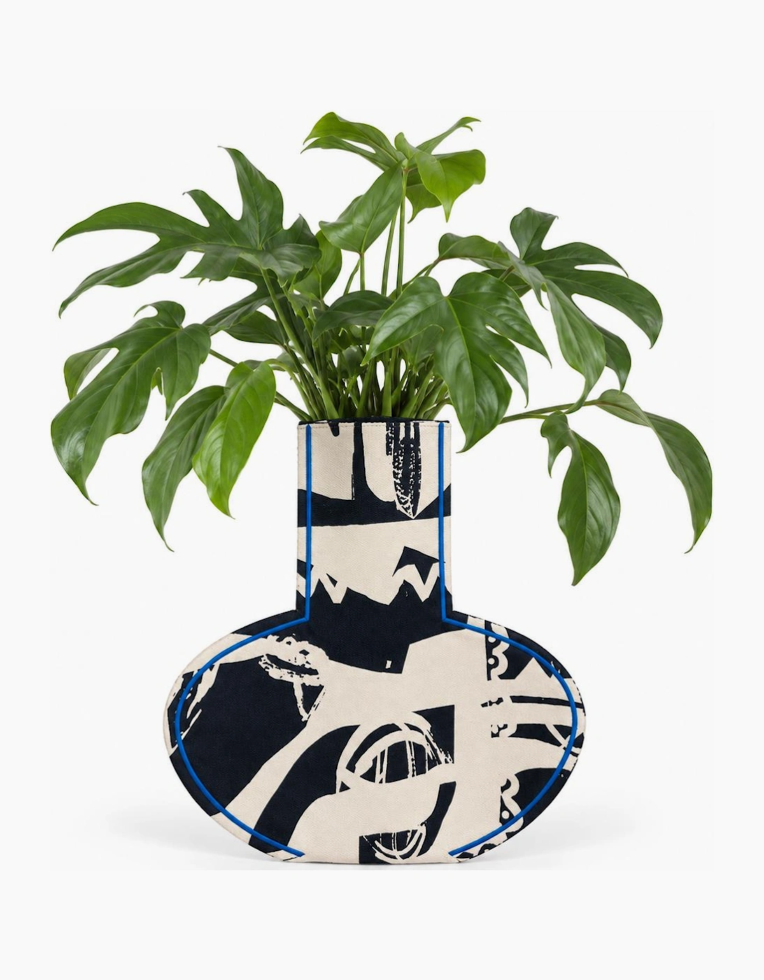 M2P Milos Lekythos Large Vase Black Blue