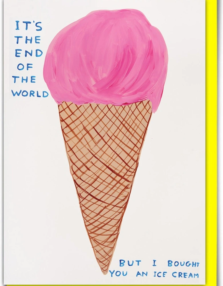 David Shrigley End Of The World Birthday Card