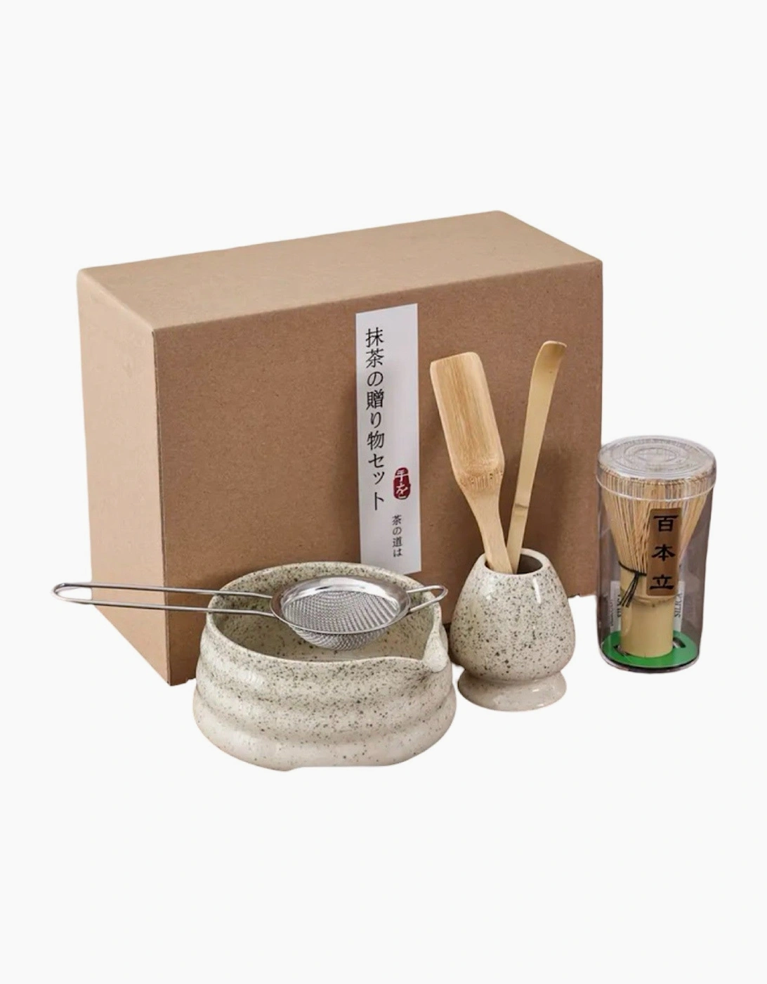 Matcha Tea Set Six Pieces