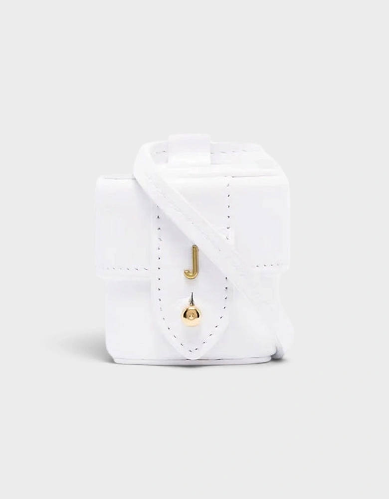 Le Micro Vanity Ultra-Mini Palm-Sized Bag White