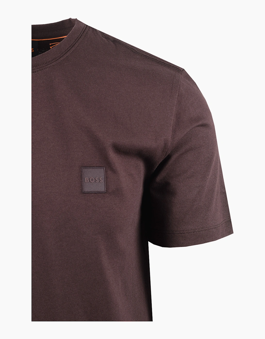 BOSS ORANGE TALES T-SHIRT DARK BROWN