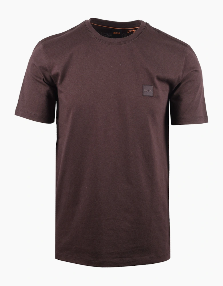 BOSS ORANGE TALES T-SHIRT DARK BROWN